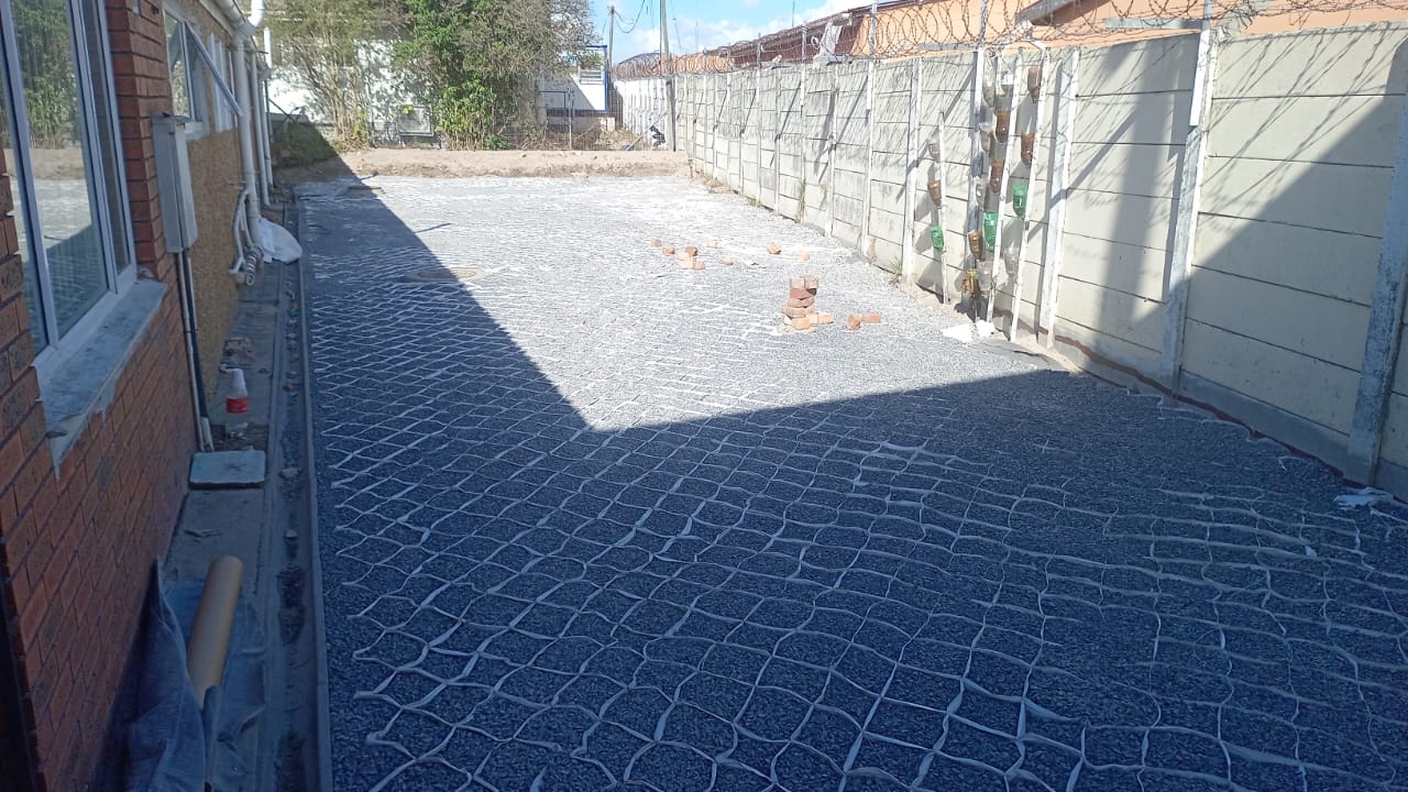 Groundwork preparation for accessible outdoor learning space